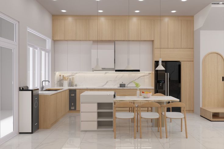 Tủ bếp hiện đại 