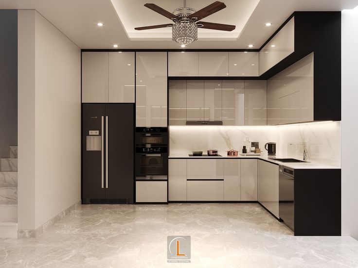 Tủ bếp hiện đại 