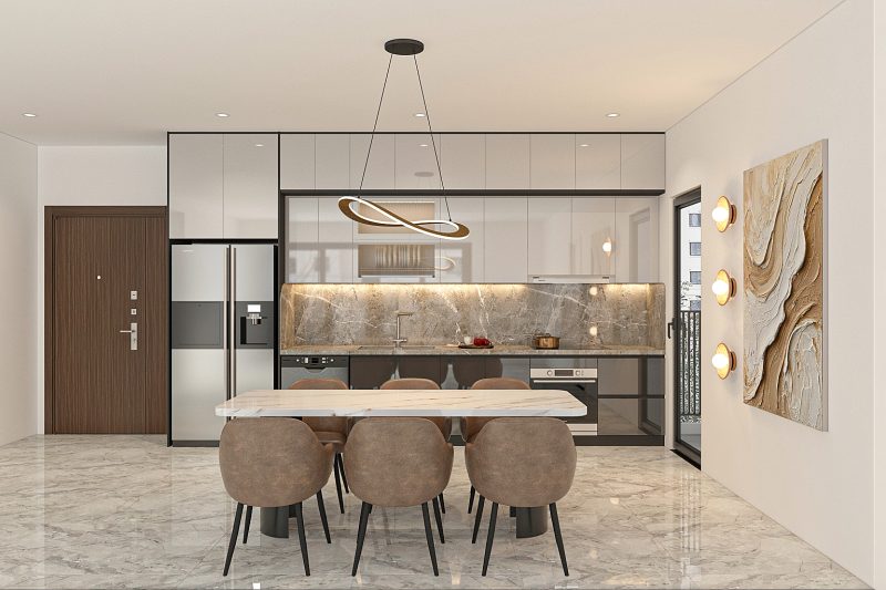 Nội thất trọn gói tủ bếp 