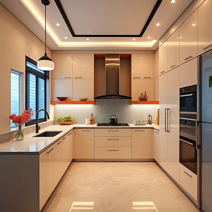 Tủ bếp hiện đại 
