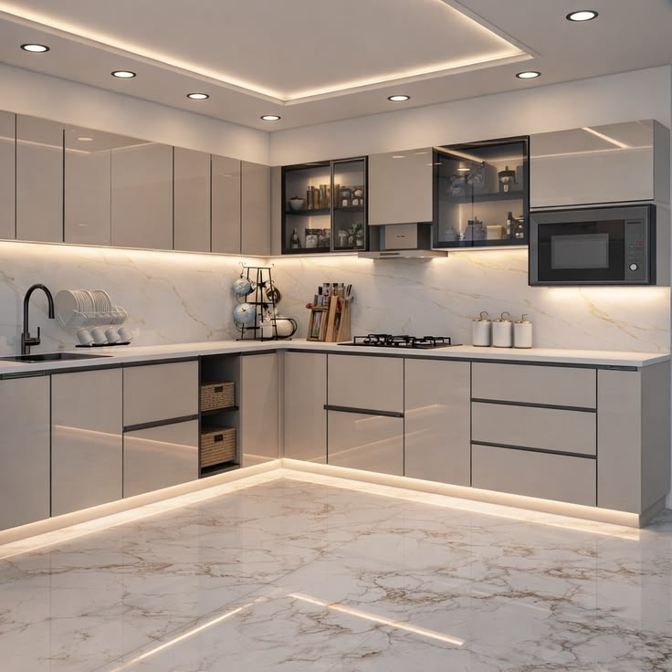 Tủ bếp hiện đại 